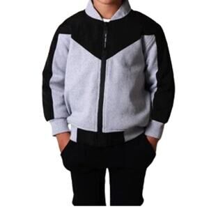 New ~ TINY TRIBE ~ ( Nordstroms) Kid's Segment Bomber Jacket Size 6X-7